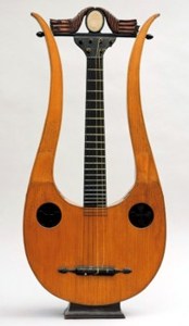 Lyra-Gitarre der Herzogin Anna Amalia; Jacob August Otto, Weimar 1804