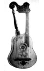 Harfengitarre; unsigniert; Leipzig, Museum für Musikinstrumente, Inv.-Nr. 603