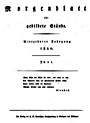 Morgenblatt für gebildete Stände. 14. Jg. Stuttgart und Tübingen 1820, S. 144
