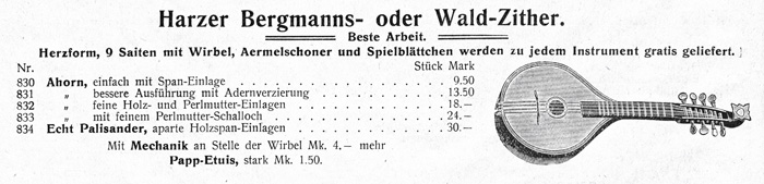 Katalog Kessler 1905
