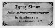 Ignaz Simon, Haidhausen 1851