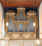 Silbermann-Orgel Georgenkirche Rötha