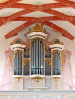 Silbermann-Orgel Marienkirche Rötha
